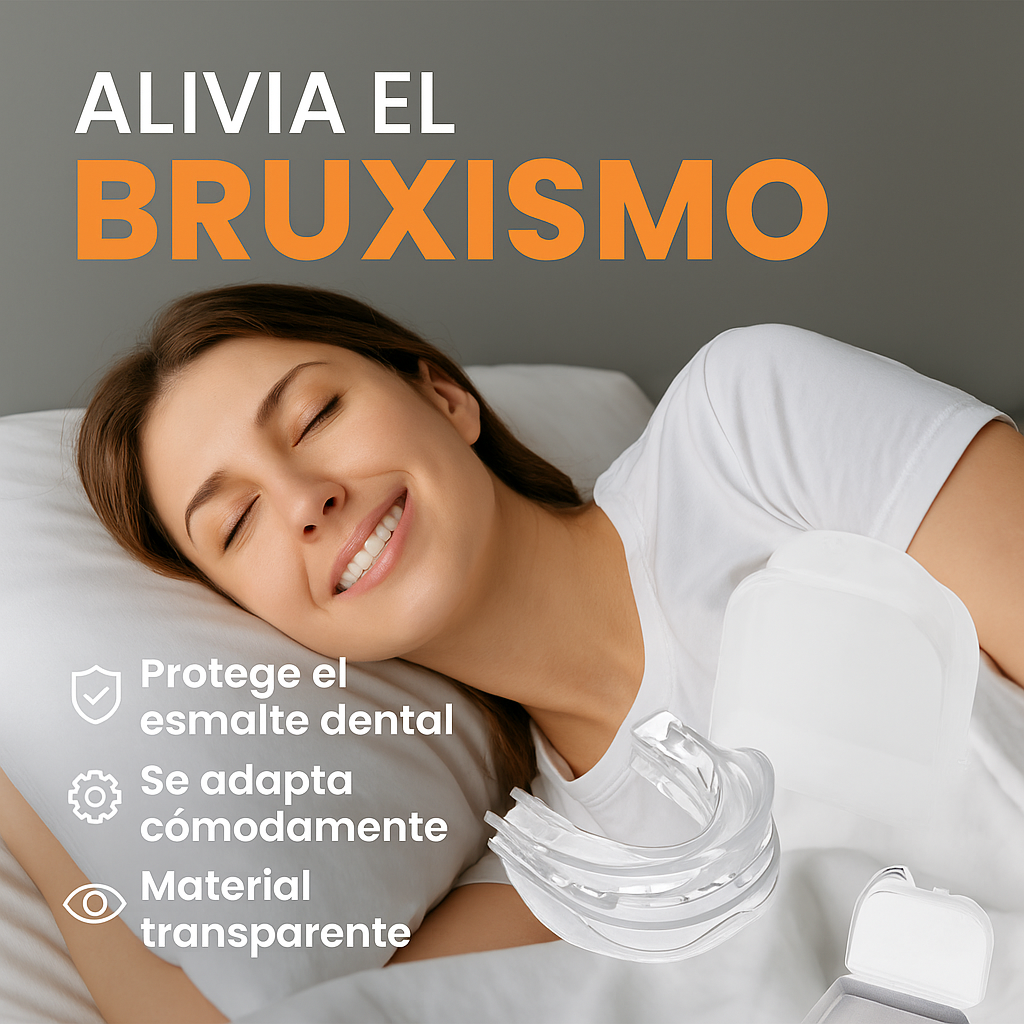 Protector Bucal Anti-Bruxismo y Ronquidos DeRoyalPro ™️