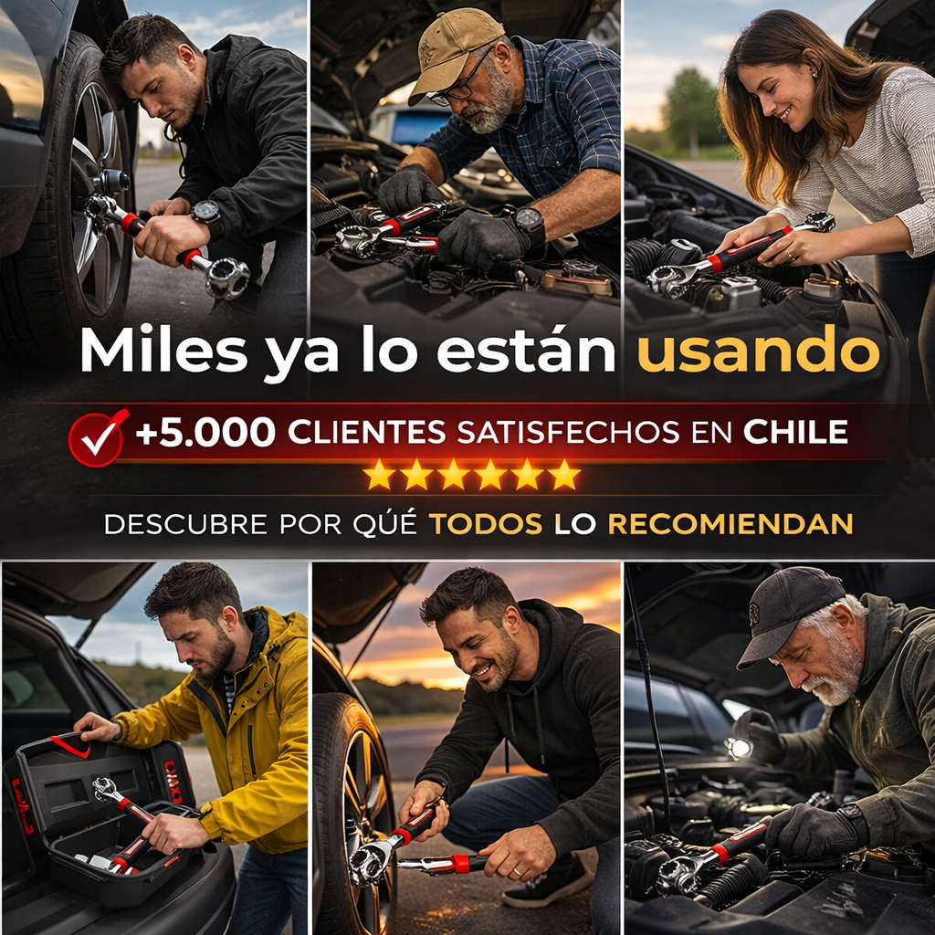 AutoReady 360™ - Llave multifunción 8 en 1