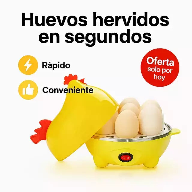 🐔 Gallina Hervidora Eléctrica – Huevos Perfectos Siempre