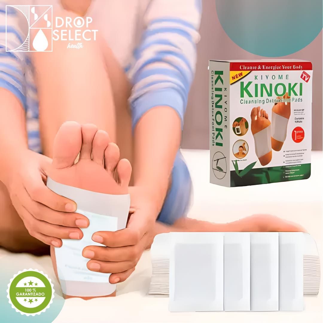 Parches Kinokis desintoxicantes para pies