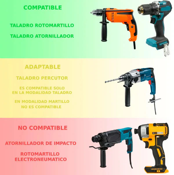 ADAPTADOR SIERRA CALADORA PARA TALADRO