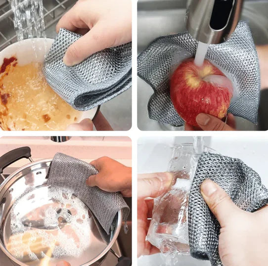 PACK 5 PAÑOS / FIBRA DE ALUMINIO - modernidad en tu cocina