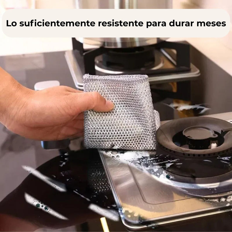 PACK 5 PAÑOS / FIBRA DE ALUMINIO - modernidad en tu cocina