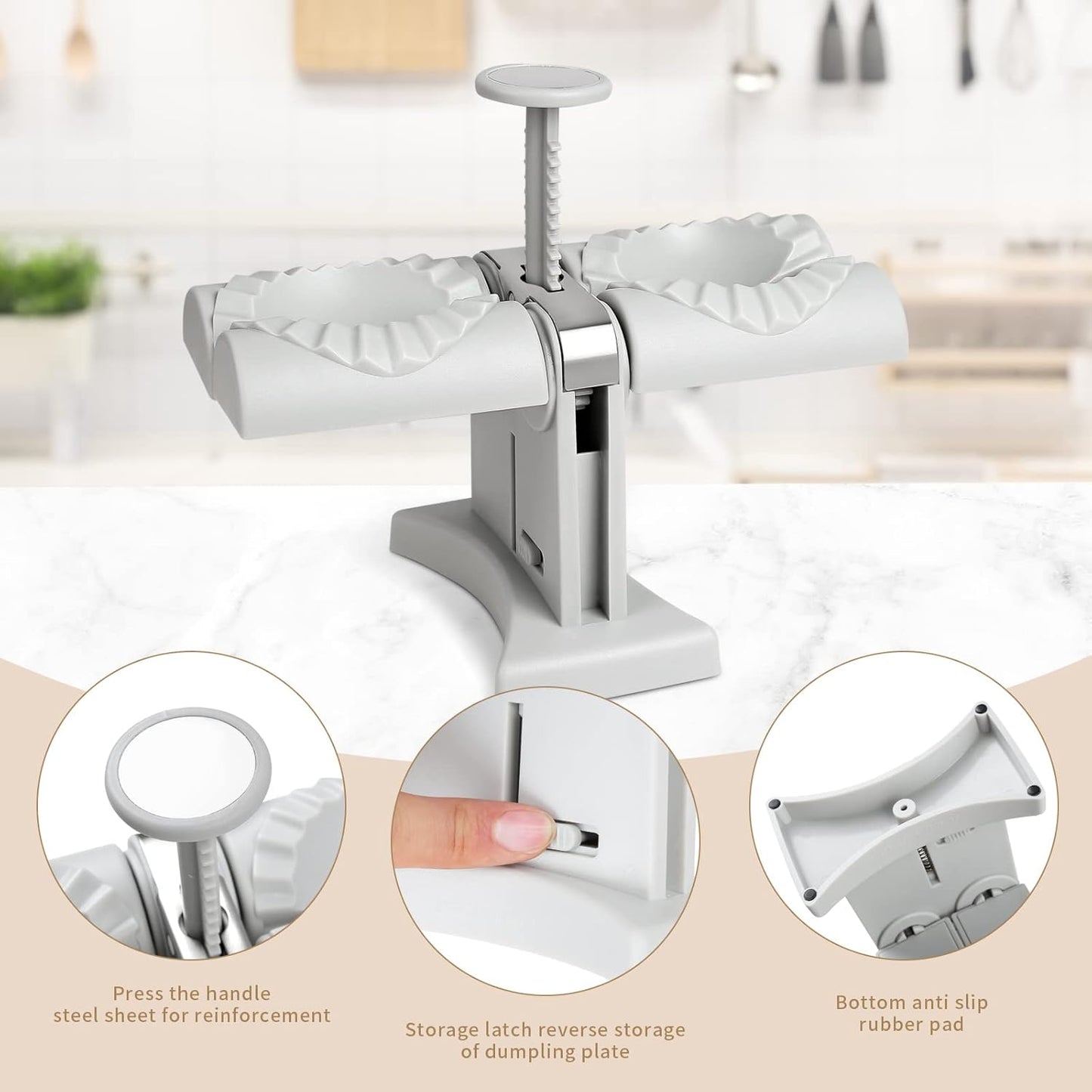 🥟 Molde Automático para Empanadas – Celebra el 18 en familia 🎉