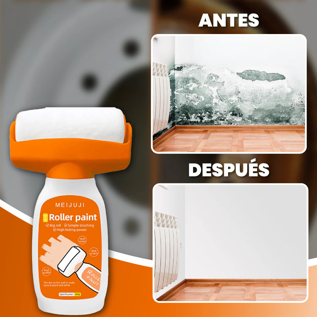 RODILLO 2 EN 1 CON PASTA REPARADORA DE PAREDES