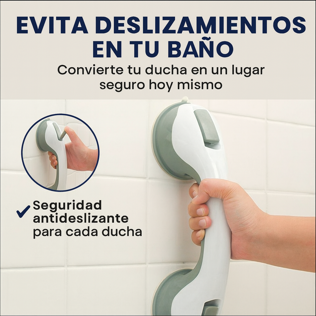 🚿 Agarradera con Ventosa para Baño  - Seguridad y confianza en cada ducha