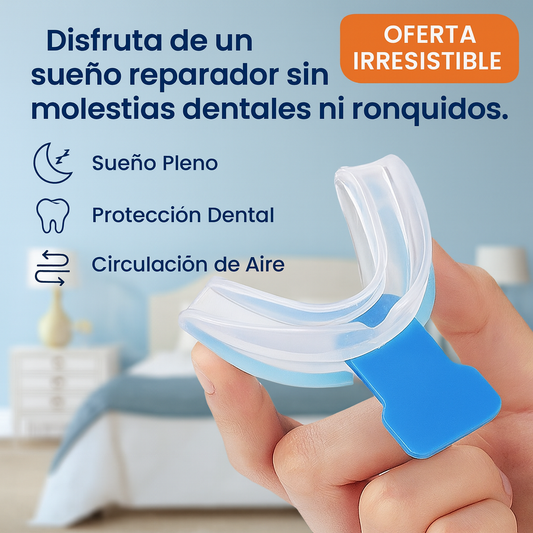 Protector Bucal Anti-Bruxismo y Ronquidos DeRoyalPro ™️