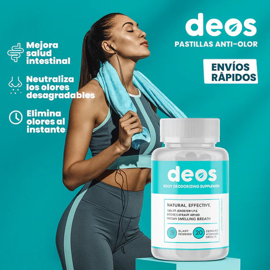 "DEOS" Cápsulas anti olores corporales