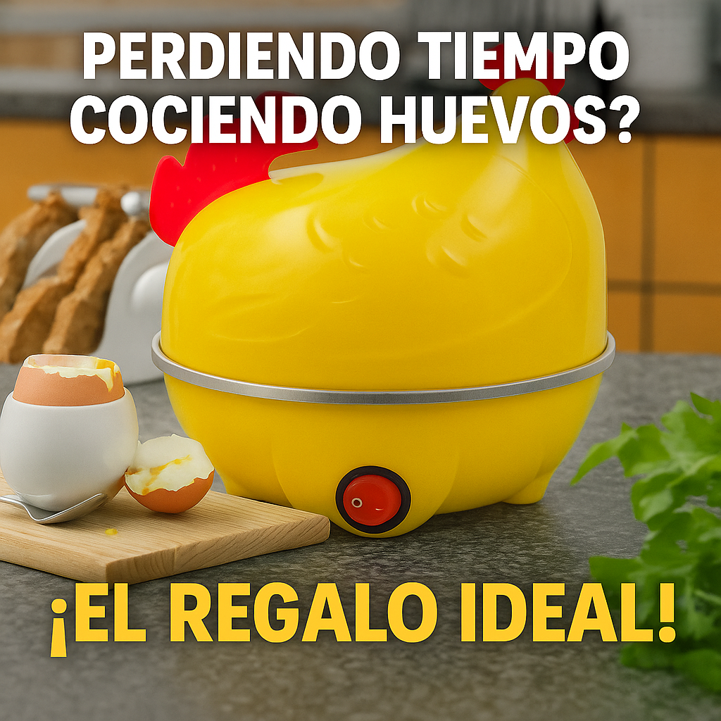 🐔 Gallina Hervidora Eléctrica – Huevos Perfectos Siempre