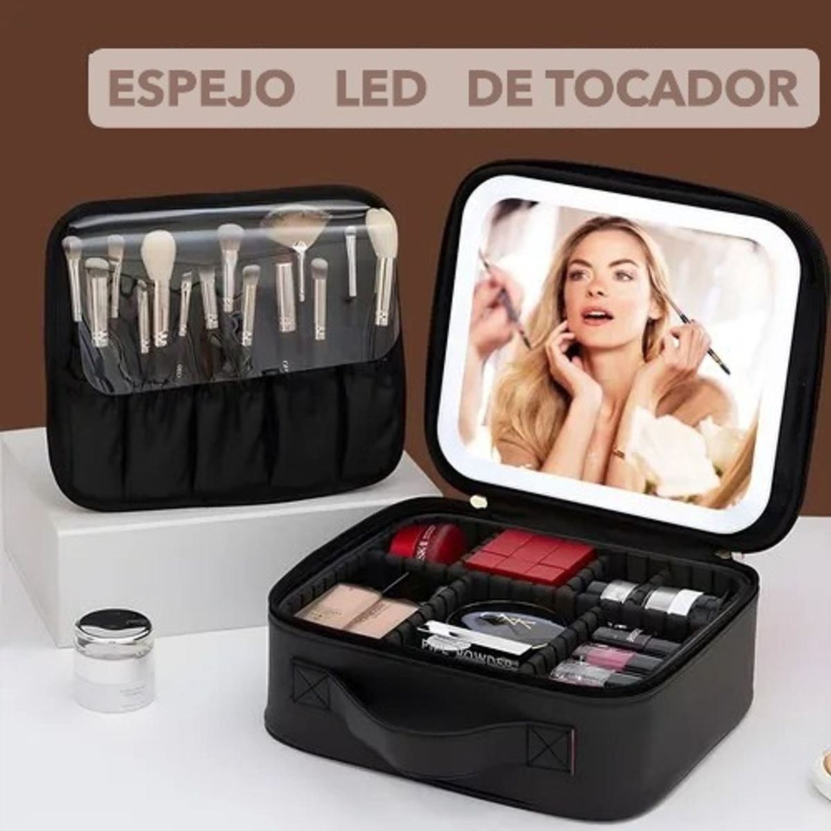 COSMETIQUERO CON LUZ