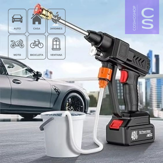 Hidrolavadora Portatil Con Bateria