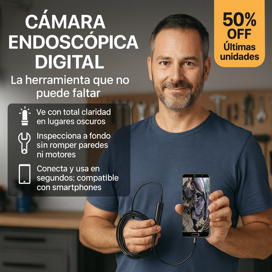 Cámara Endoscopio Digital para Smartphone