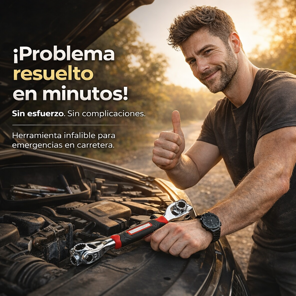 AutoReady 360™ - Llave multifunción 8 en 1