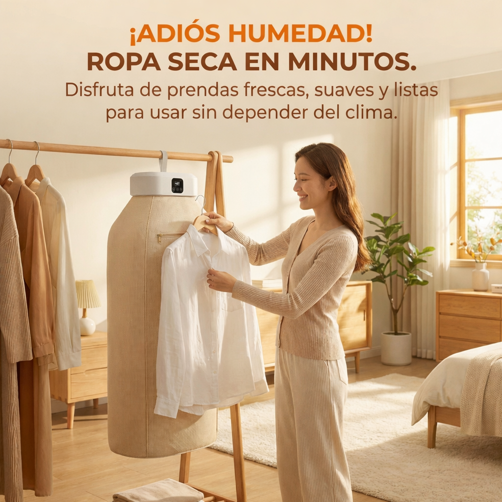 SecaListo™ - la mejor Secadora de Ropa Portátil