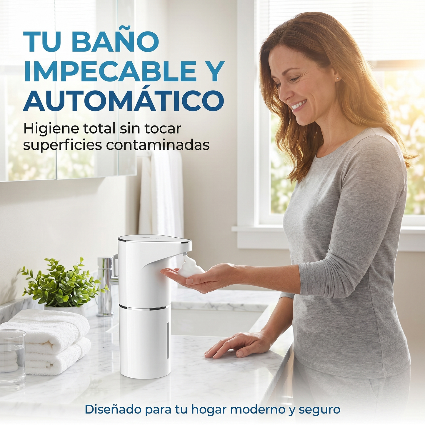 🏠✨ AquaTouch Pro™ Tu baño, más limpio y moderno en segundos