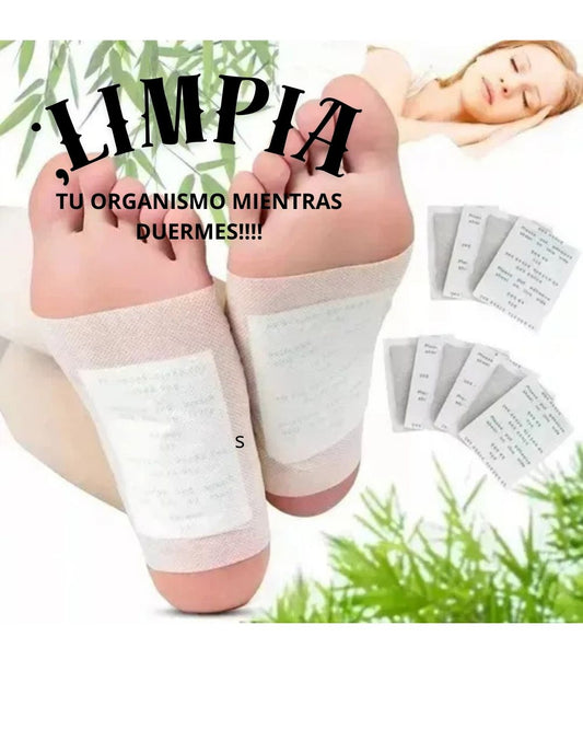 Parches Kinokis desintoxicantes para pies