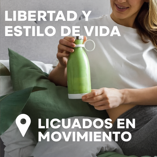 🚀 Botella Licuadora Recargable Portátil – Salud y Libertad en Cada Batido