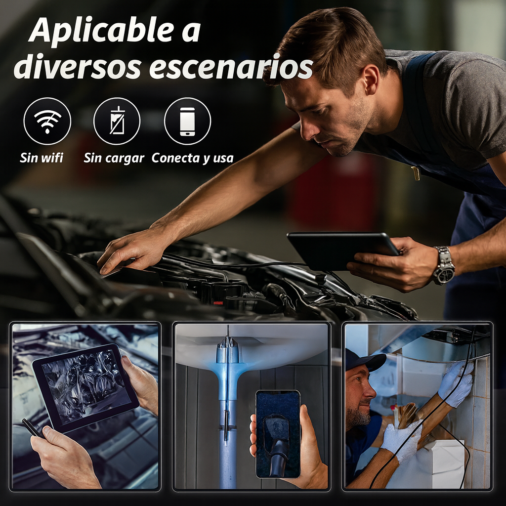Cámara Endoscopio Digital para Smartphone