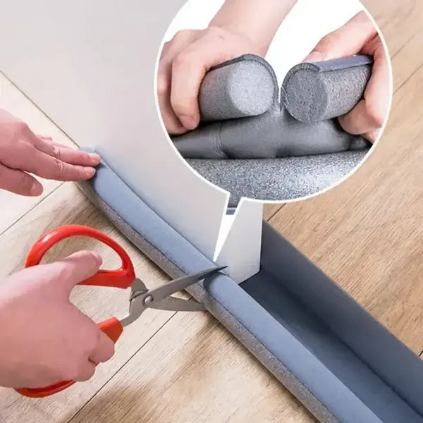 Burlete sellador para puertas universal todo el año 2x1 - eficiencia energética verano/invierno