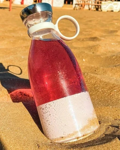 🚀 Botella Licuadora Recargable Portátil – Salud y Libertad en Cada Batido