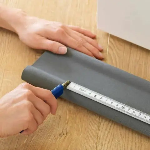 Burlete sellador para puertas universal todo el año 2x1 - eficiencia energética verano/invierno