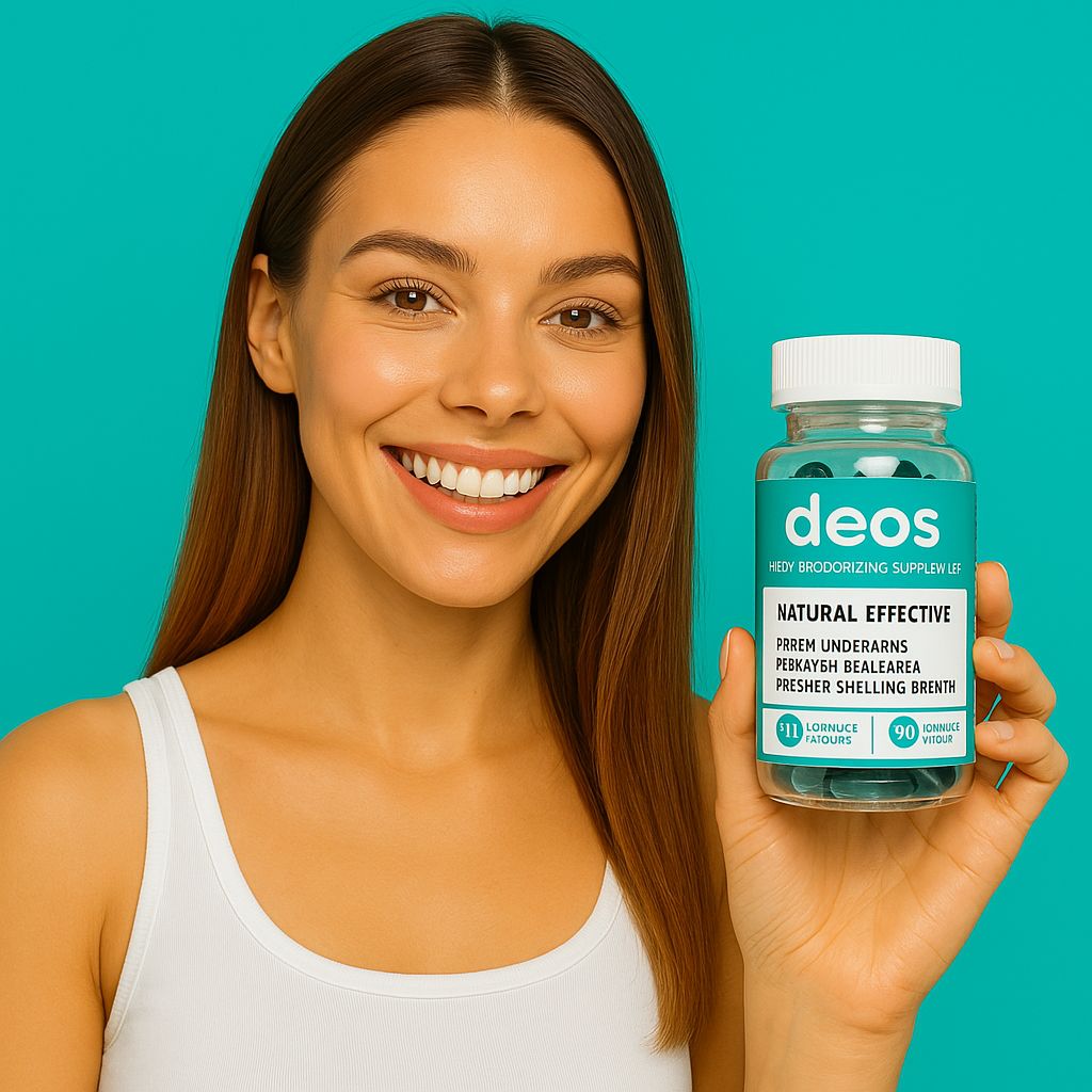"DEOS" Cápsulas anti olores corporales