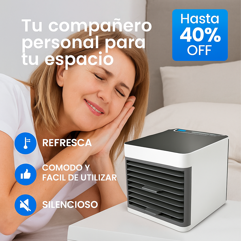 🧊 Mini Enfriador de Aire Portátil – Tu compañero personal este verano