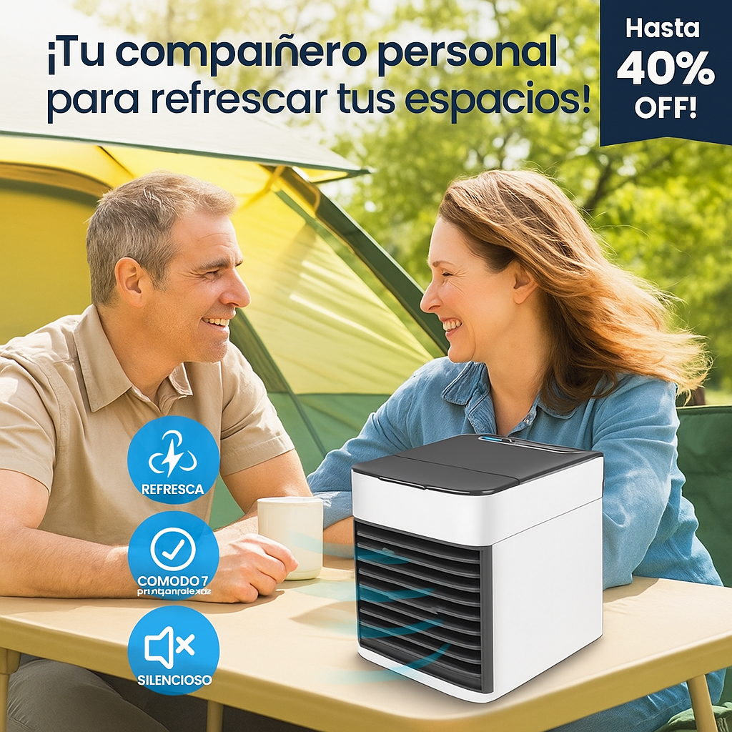 🧊 Mini Enfriador de Aire Portátil – Tu compañero personal este verano