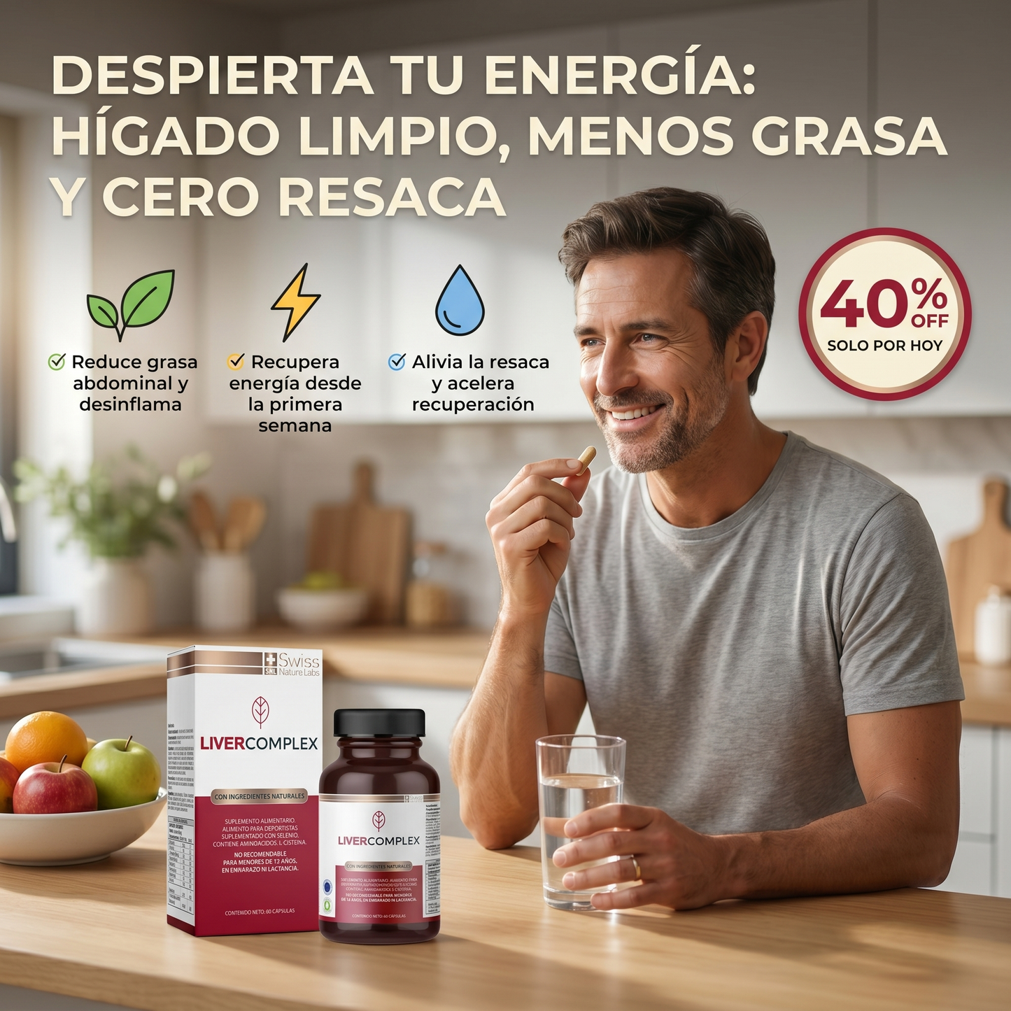 Liver Complex — Limpia tu Hígado y Recupera tu Energía en 3 Semanas