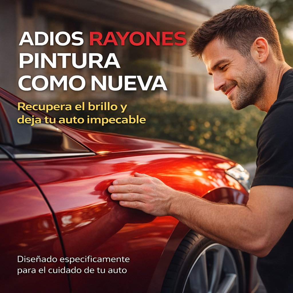 PLATINUM 20 SEC® – Elimina los rayones de tu auto (original - tecnología alemana)