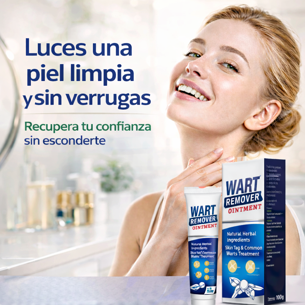 WART REMOVER® Pomada para eliminar verrugas en tu piel