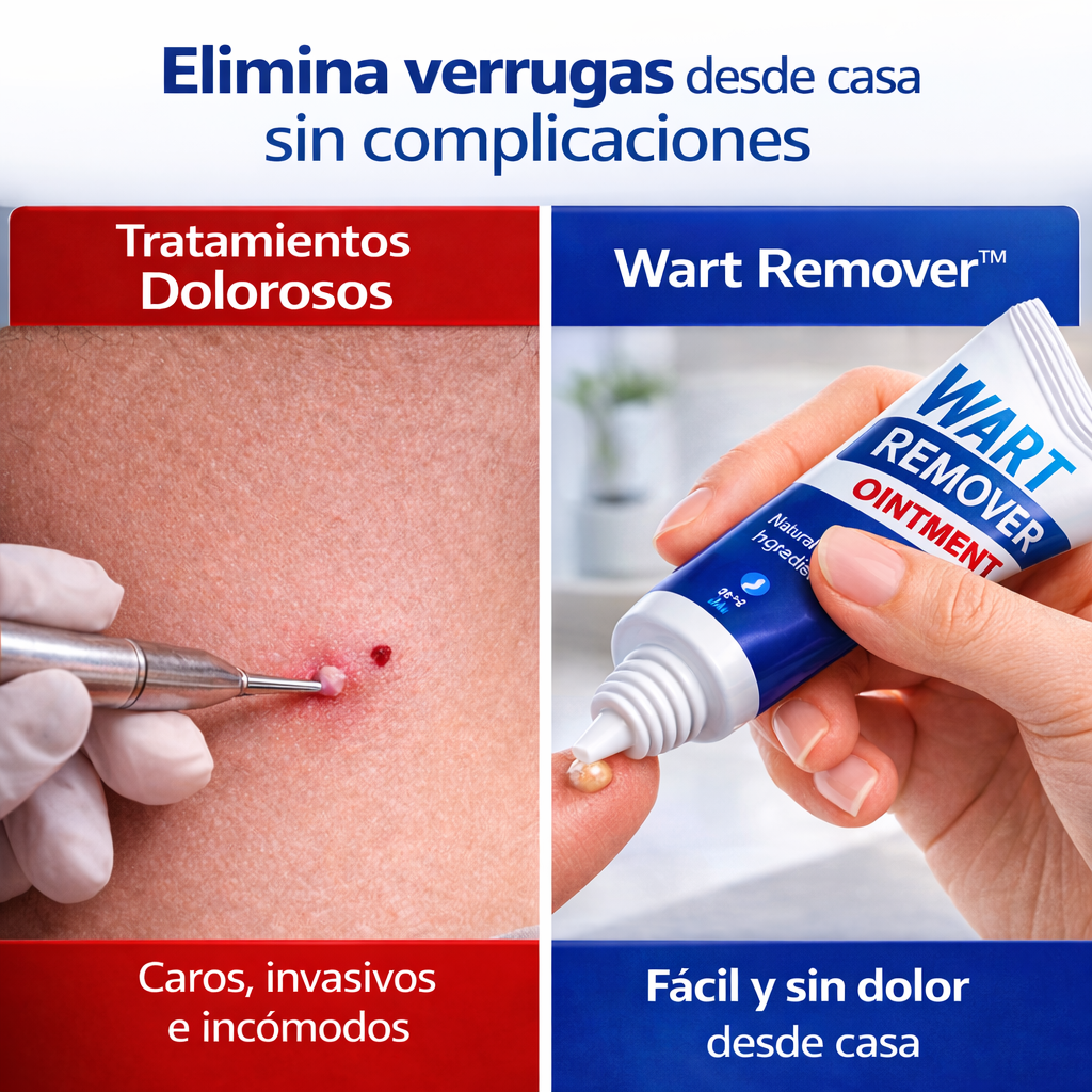 WART REMOVER® Pomada para eliminar verrugas en tu piel