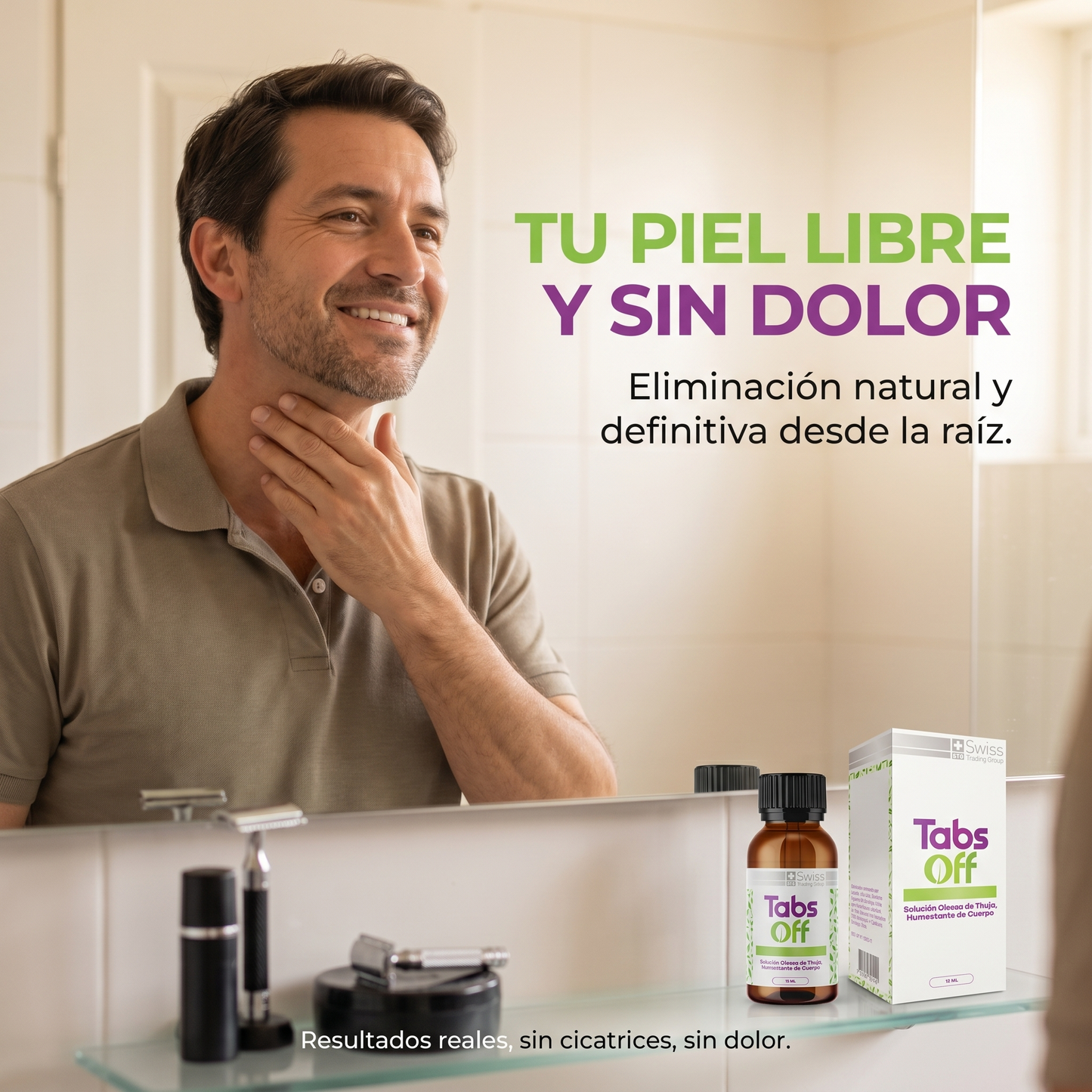 Tabs Off — Quita Verrugas Natural Para Uso En Todo el Cuerpo