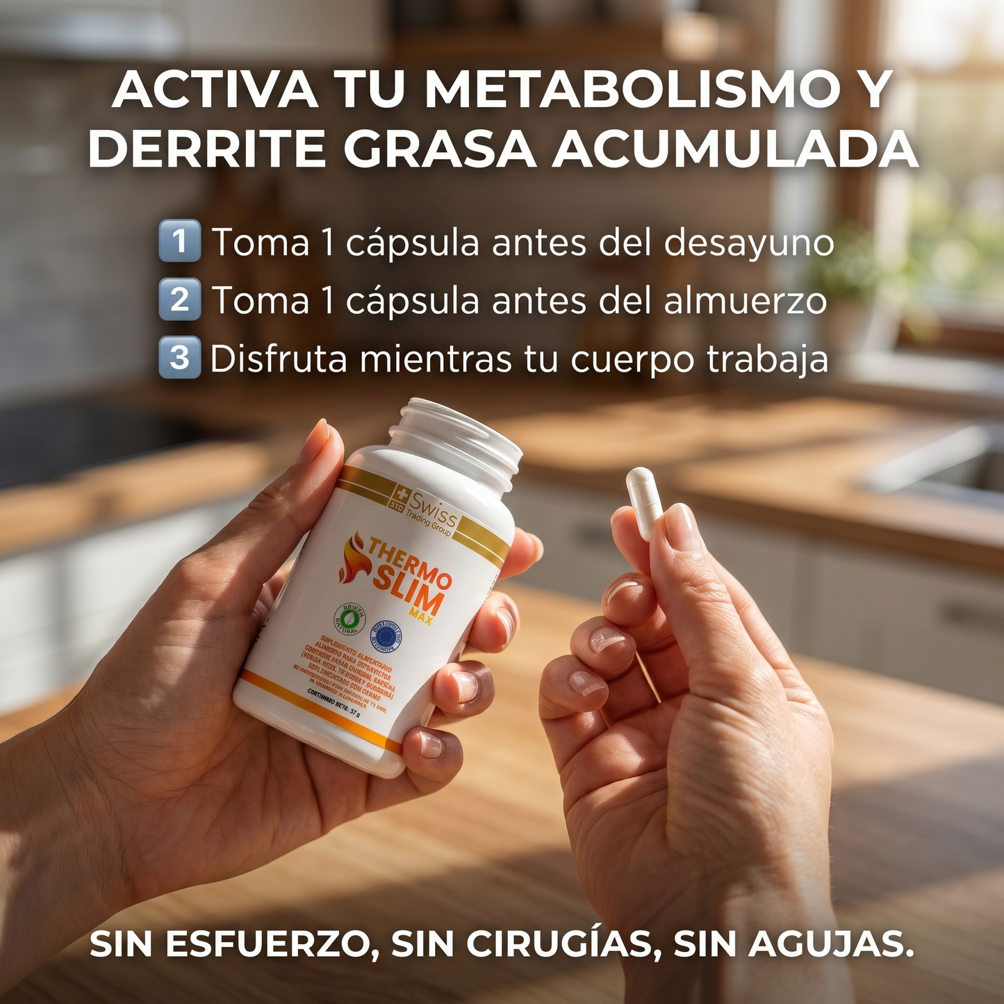 Thermo Slim Max — Sin Agujas, Sin Bisturí, Sin Rebote