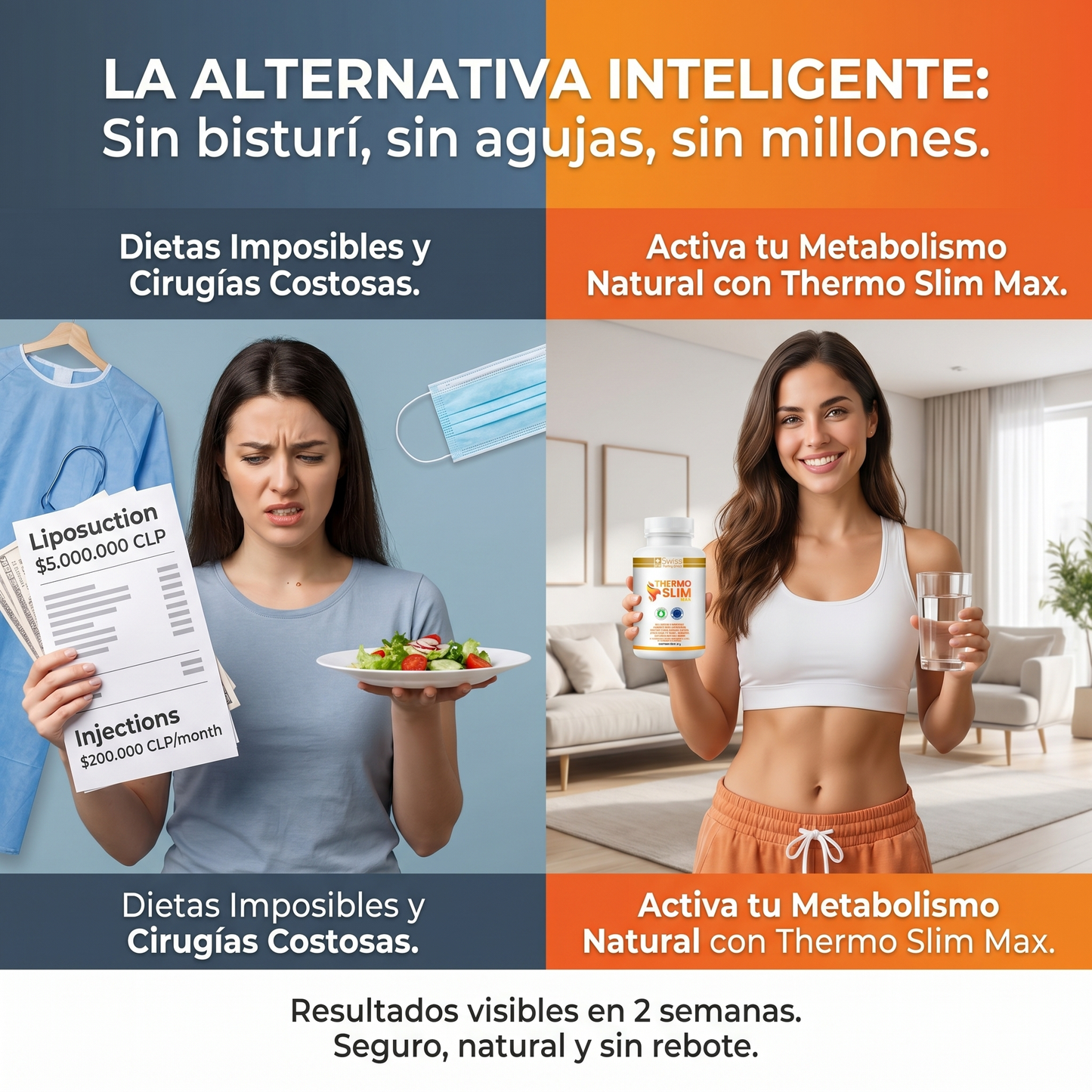 Thermo Slim Max — Sin Agujas, Sin Bisturí, Sin Rebote