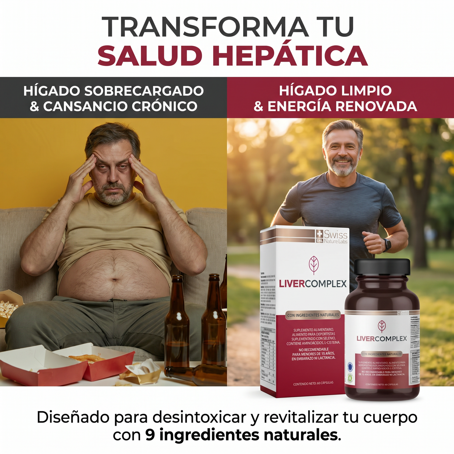 Liver Complex — Limpia tu Hígado y Recupera tu Energía en 3 Semanas