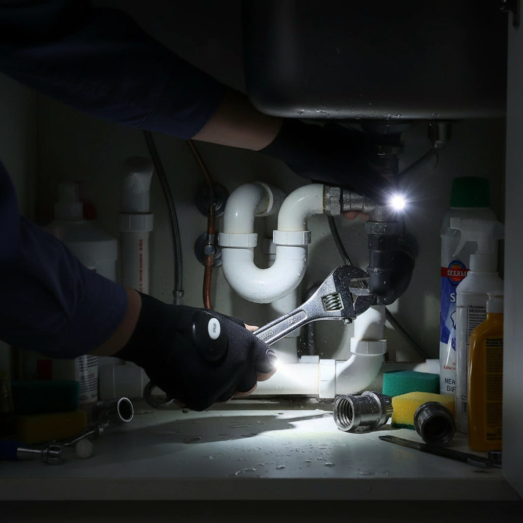 Guantes con luz led GLOVELAMP® - Manos libres