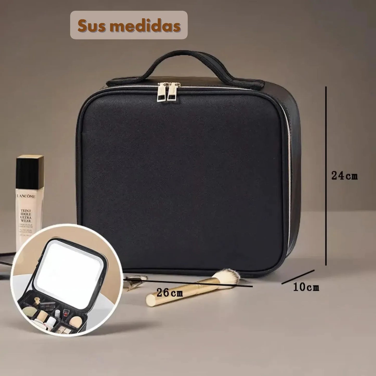COSMETIQUERO CON LUZ